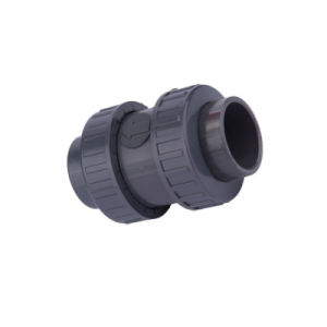 check valve with female sockets for solvent welding