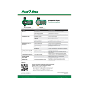 جهاز ري إلكتروني مع وحدة تحكم بمؤقت رقمي احترافي من رين بيرد 1zehtmr يعمل ببطارية